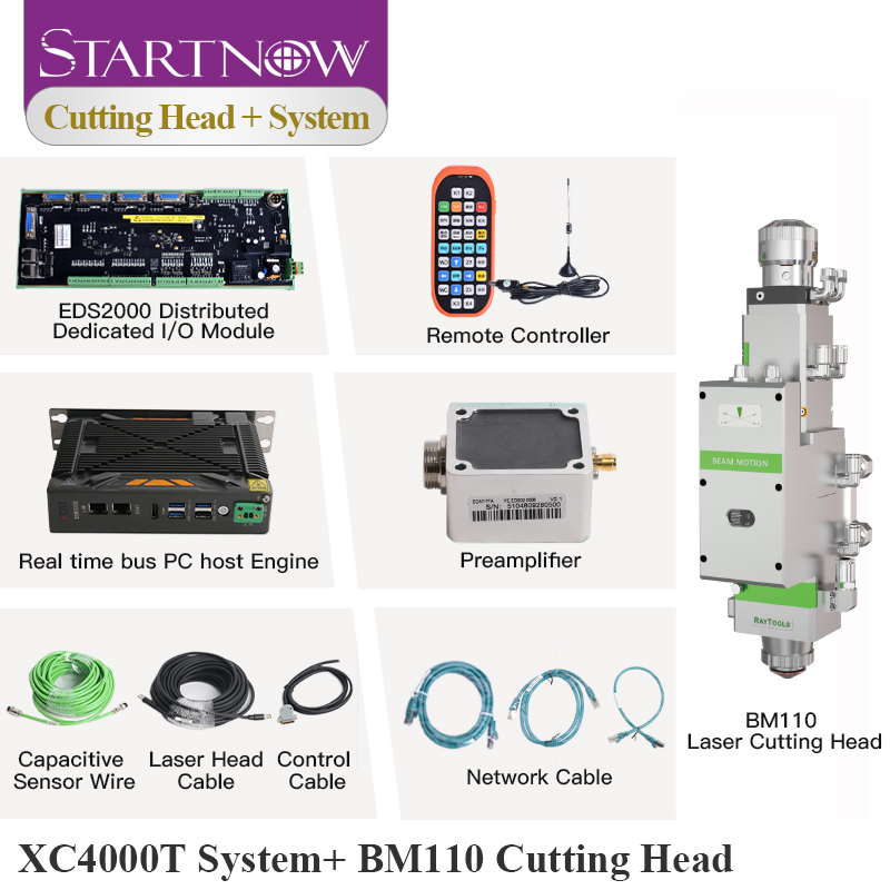 Startnow Raytools Bm110 Fiber Laser Cutting Head with Matching System