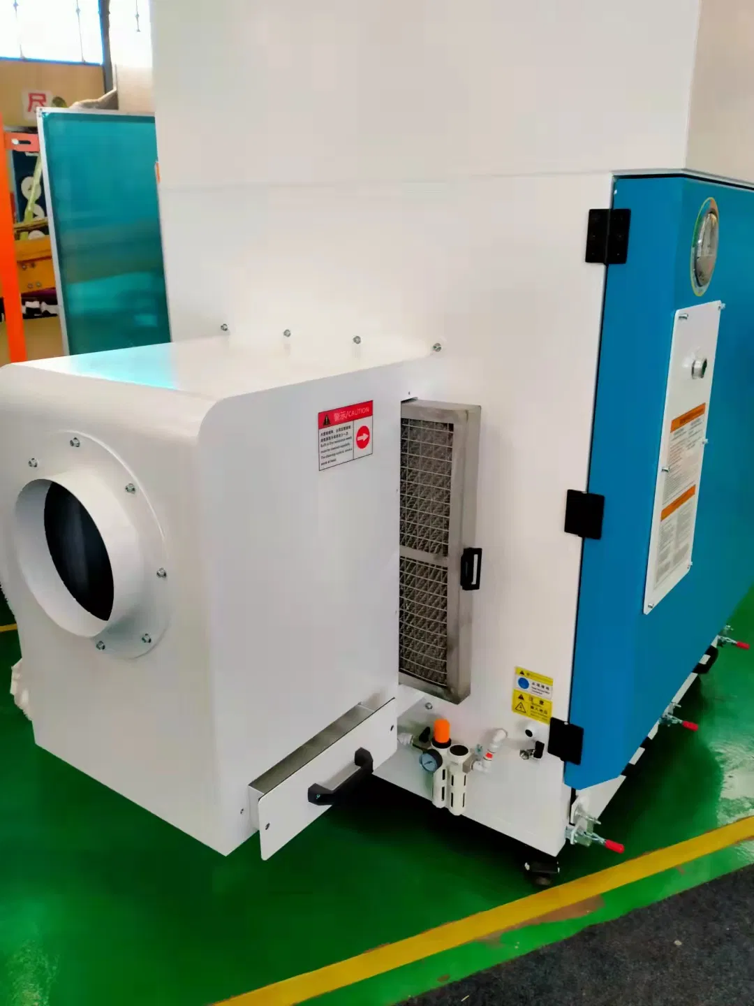 Industrial Dust Extraction Systems for Fiber Laser Cutting Machine with CE Certification