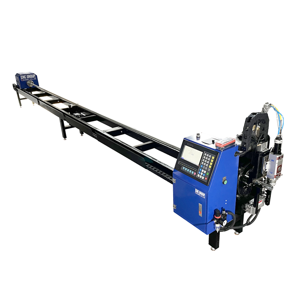 Precision CNC Laser Pipe Cutting System Manual Automation Stainless Steel/Aluminum Tube Cutter