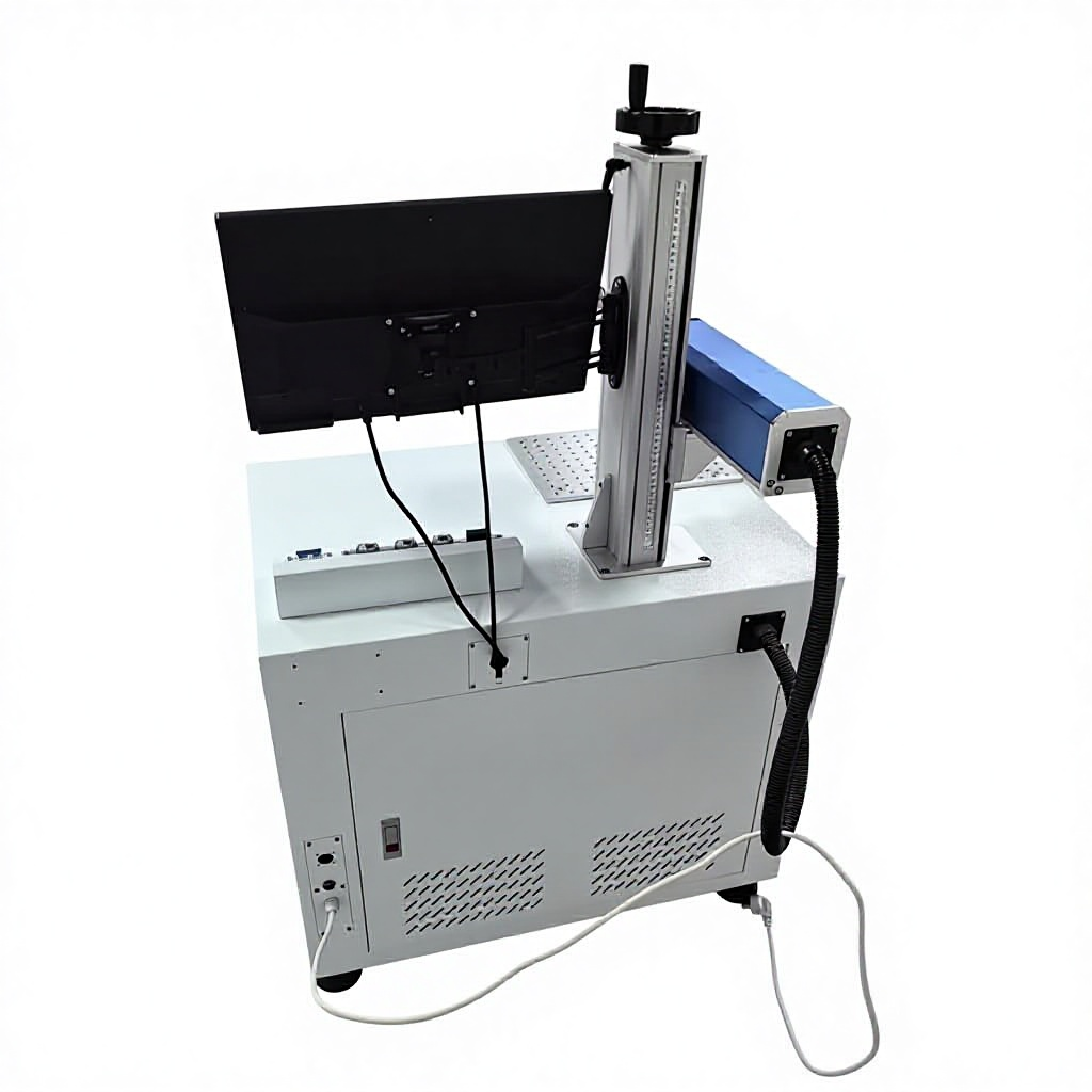 Customized High Performance Factory Direct Laser Marking Machine Cabinet Desktop Laser Engraving Machine With Computer