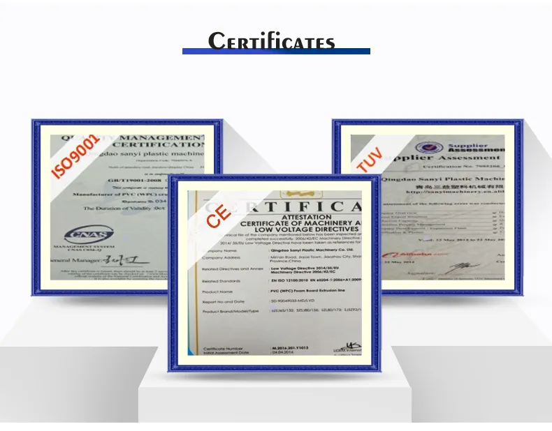 Certifications