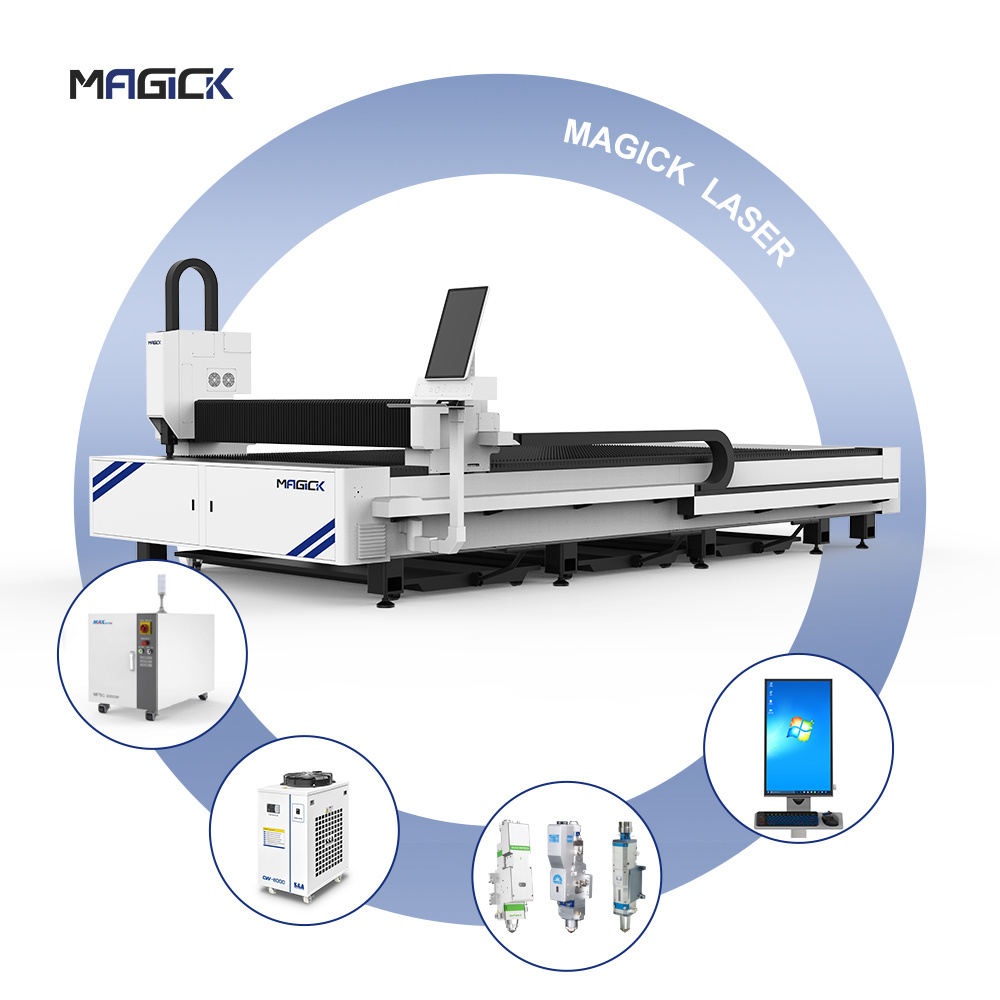 Laser Manufacture 1500w 2000w 3000W 6000W Sheet Metal Fiber Laser Cutting Machine for Automotive Laser Cutter With CE