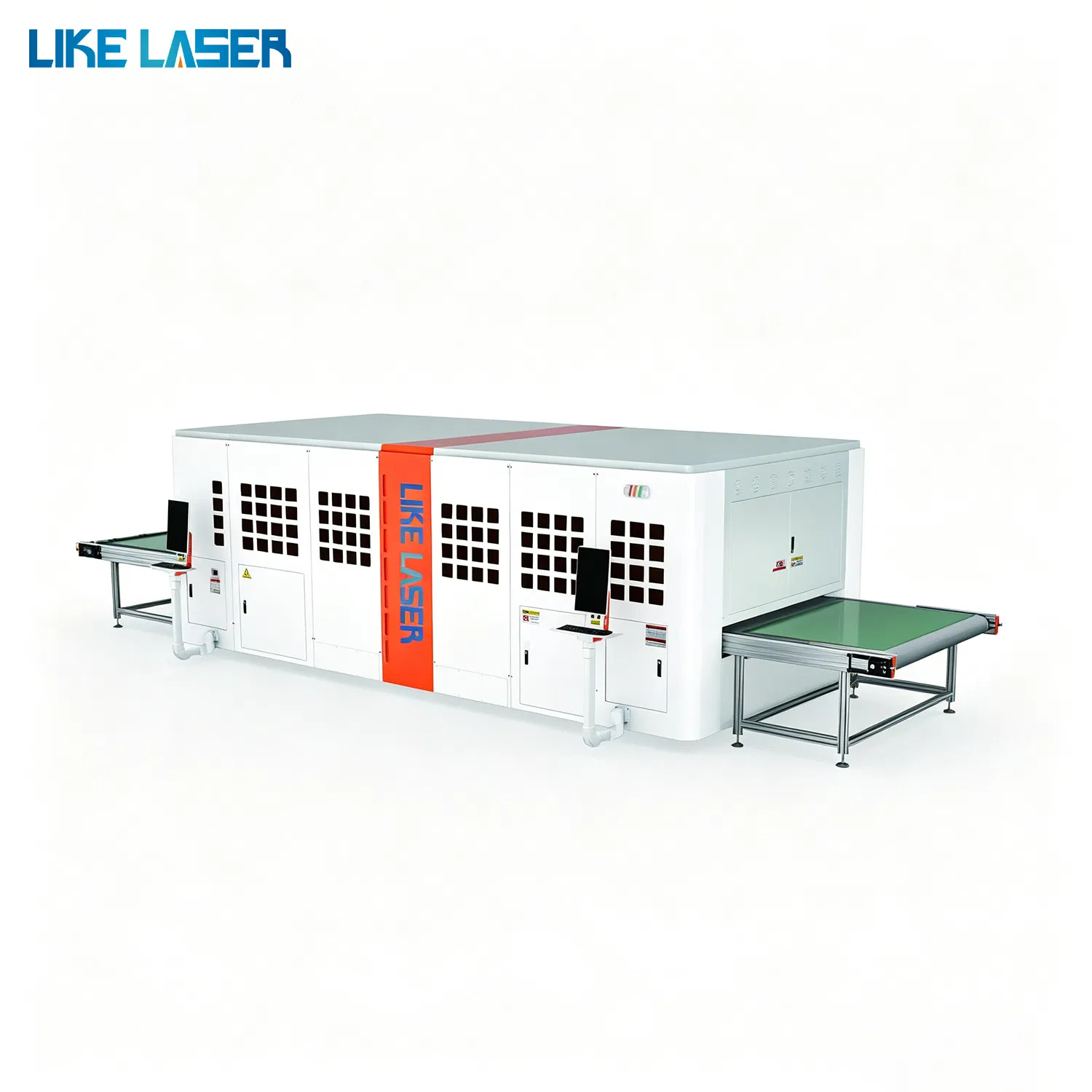 Large Scale Automated Glass Laser Cutting and Splitting Production Line for Cutting Double-Sided Mirrors, Interior Rearview Mirrors, Makeup Mirrors, and UV Mirr