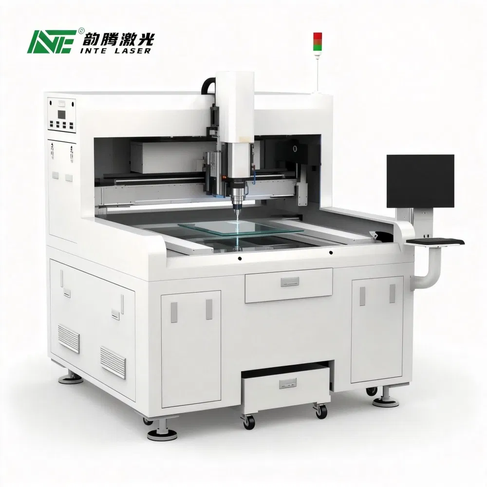 Automated Glass Drilling Equipment for Car Windshields Non-Contact Processing, Small Edge Collapse