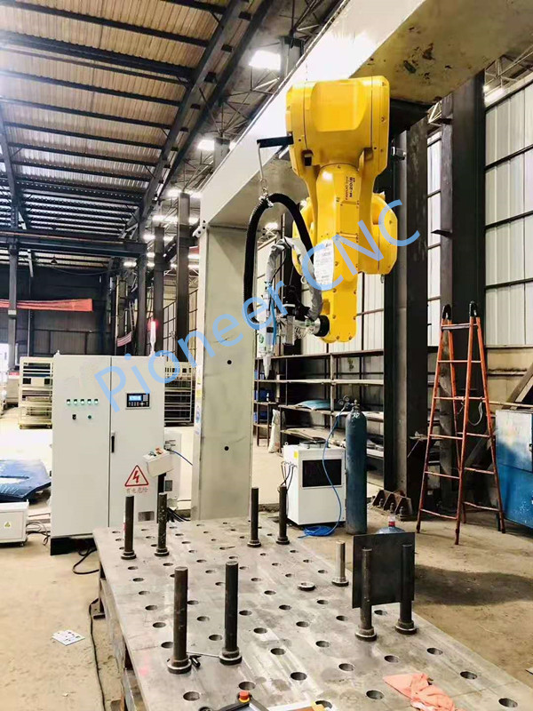 7 Axis Automatic Fiber Laser Robotic Cutting Welding System