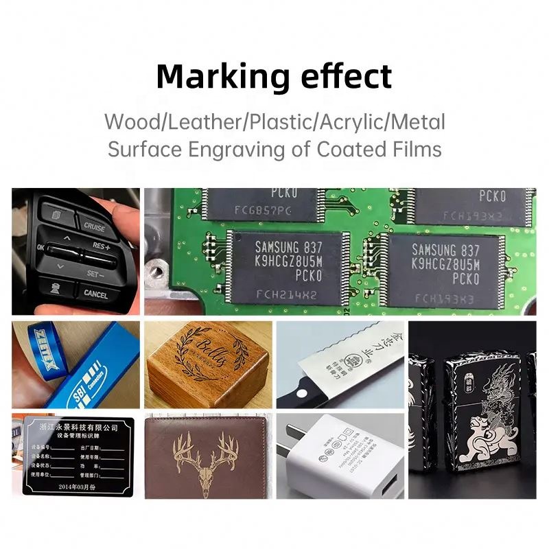 Customization 3D Printer With Glass Laser Stainless Steel Engraving Machine Engraver Metal Mini Crystal Engraved