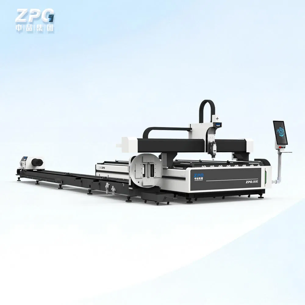 Smart CNC Fiber Laser Plate and Pipe Processing Equipment with Rotary Chuck and Intelligent Operating System
