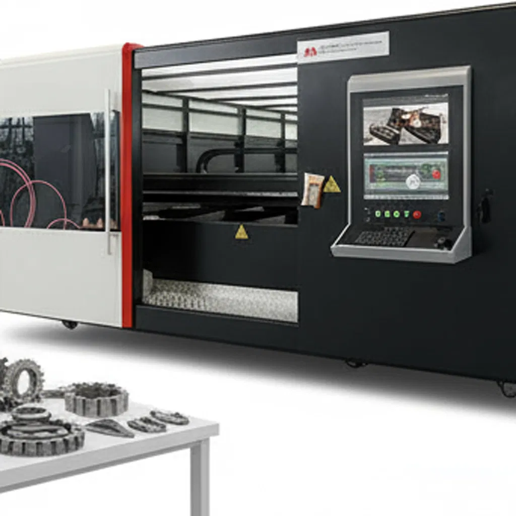 1500W-30000W Double-Exchange Table Laser Cutting for Industrial Applications