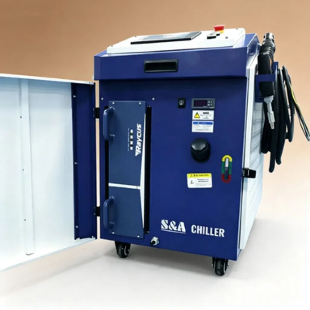 3000W Industrial Handheld Laser Welder Thick Stainless Steel Processing Equipment