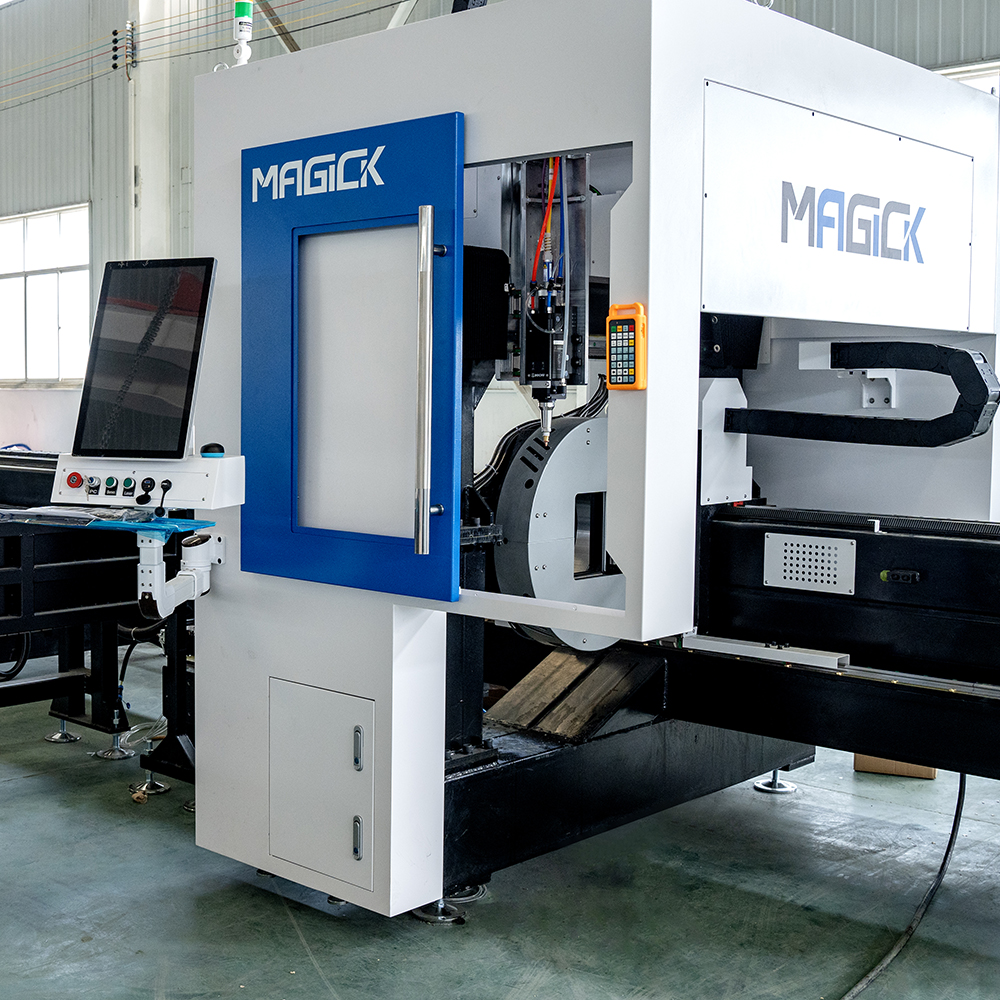 High Speed 6024T2C Fiber Laser Tube Cutting Machine CNC Metal Pipe Cutter 2kW 3kW