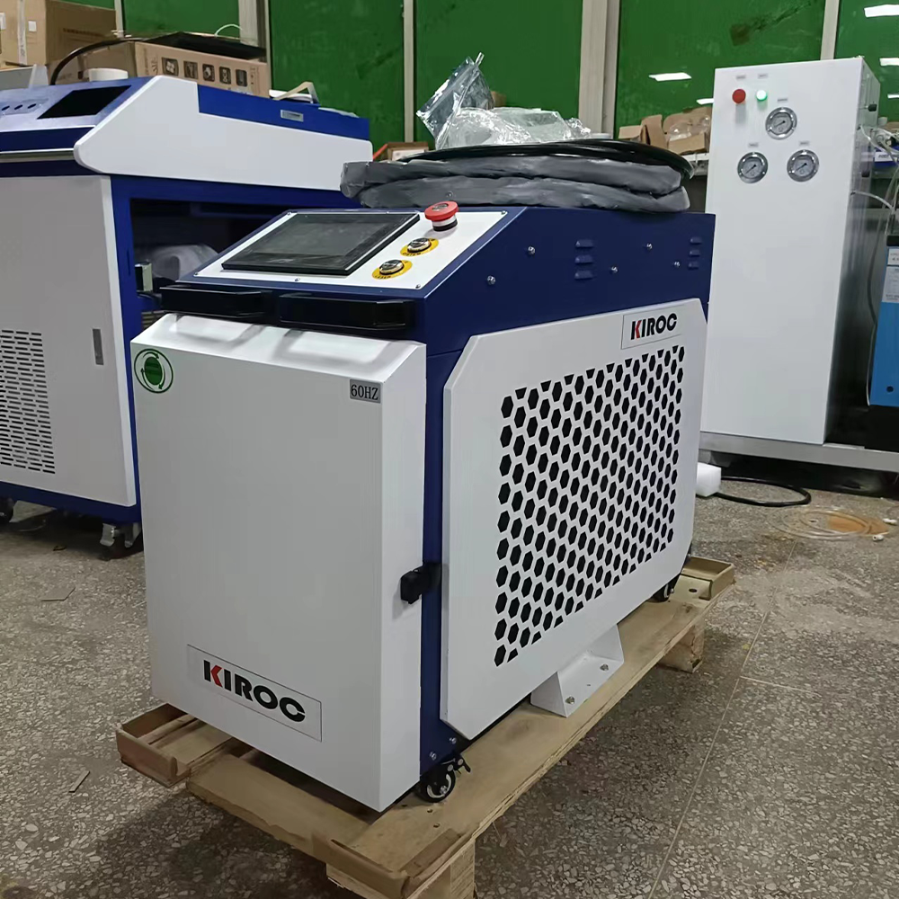 KIROC Laser 1500w 2000w 3000w Raycus Source Fiber Laser Welding Cutting and Cleaning Machine 3 In 1 Functions