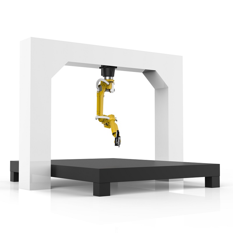 360 Degree 3D Robot Arm 6 Axis 10mm Metal Carbon Steel Fiber Laser Cutting Machine