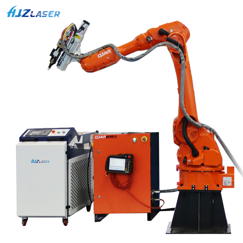 Professional 6-Axis Fiber Laser Cutter Robot 3000W 3D Space Cutting Industrial Metal Stainless Steel Aluminum Water Cooling