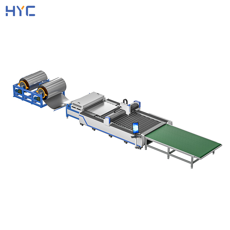 China Factory Direct 3000W 6000W CNC Fiber Laser Cutting Machine for High Precision Automatic Metal Coil Production Line