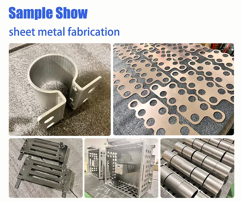 Custom China Sheet Metal Fabrication Factory Direct Metal Laser Cutting Steel Fabricator
