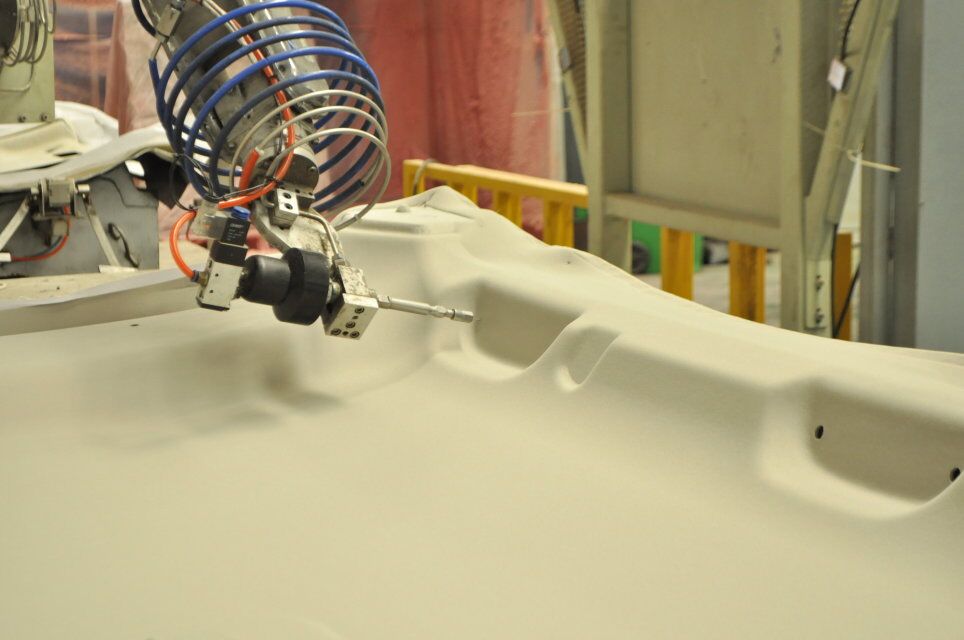 YH-TR Robotic Waterjet Cutting Machine;3D Robot Waterjet 6axis Cutting