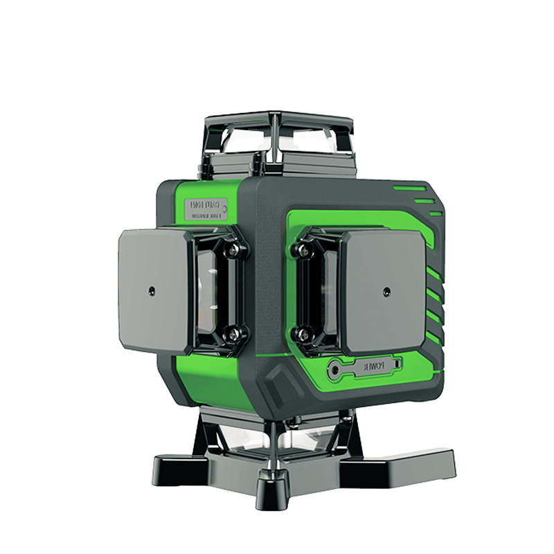 4D Auto Rotary 360 Self Leveling Laser Level With Pulse For Building Measuring Tool 16 Lines Green Beam Laser Land Leveler
