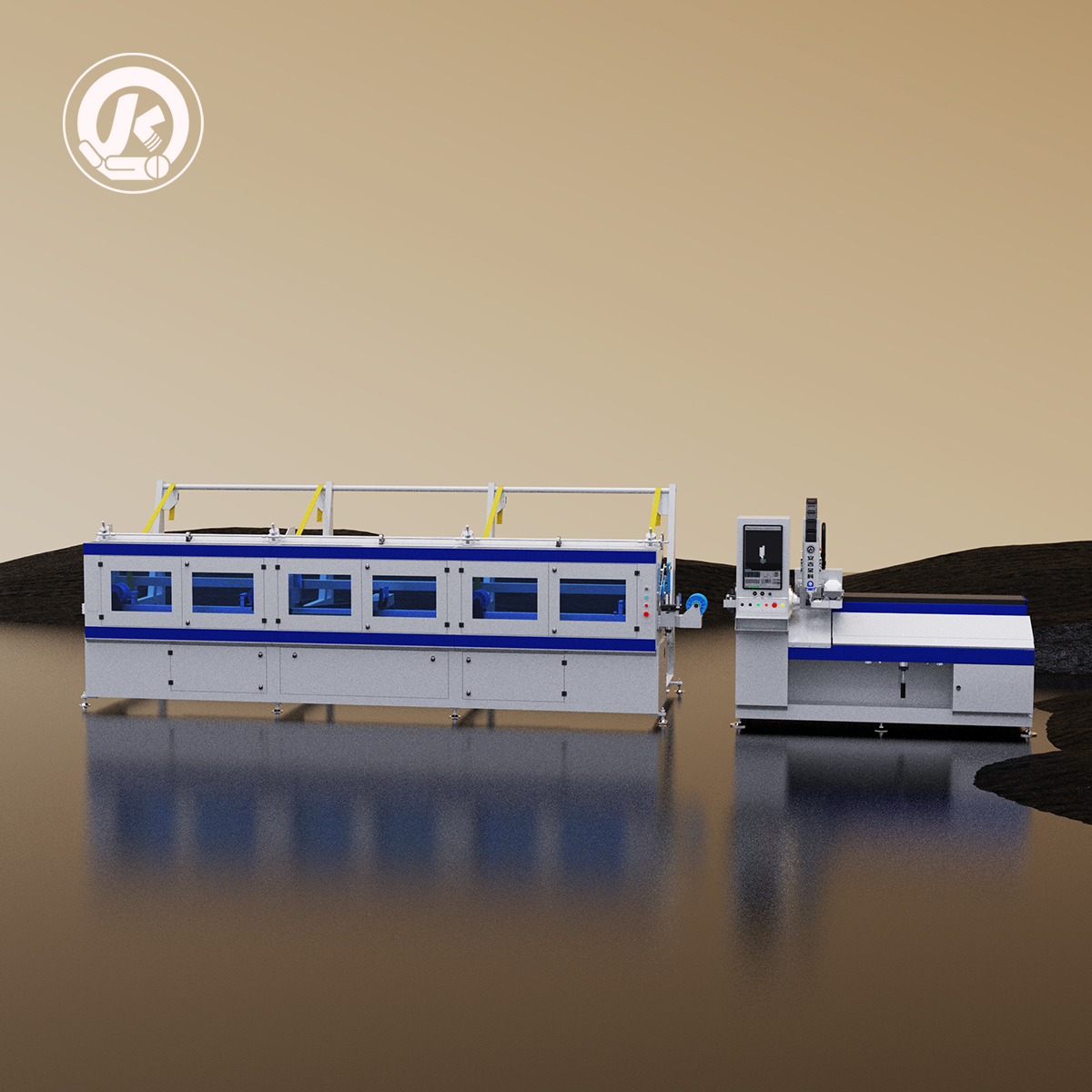 3000W Automatic CNC Pipe Laser Cutting System Prototyping Customized Order Production Featuring Core Motor Pump Components