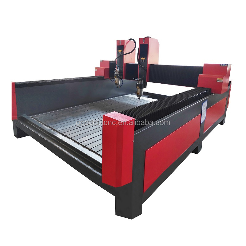 GC1325 Double Heads Cnc Stone Router Machine