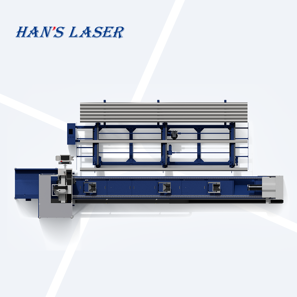 Hans Laser T5A Metal Tube Laser Cutting Machine 6m 1500w-6000w Round Pipe Laser Cutting Machine