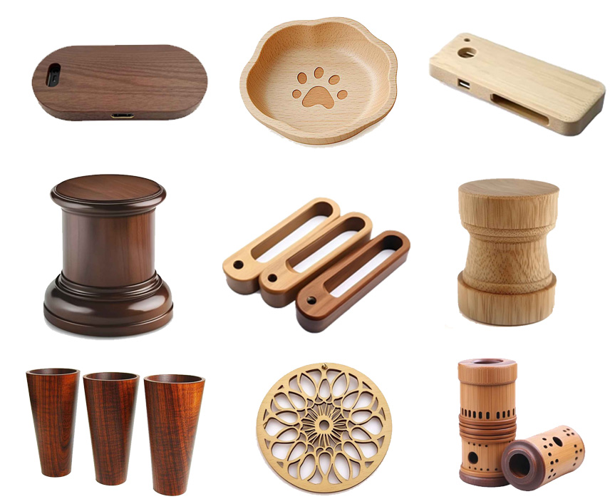 Custom CNC Machining Wood Router Turning Lathe Laser Cutting &amp; Wire EDM Drilling Service With Rapid Prototyping