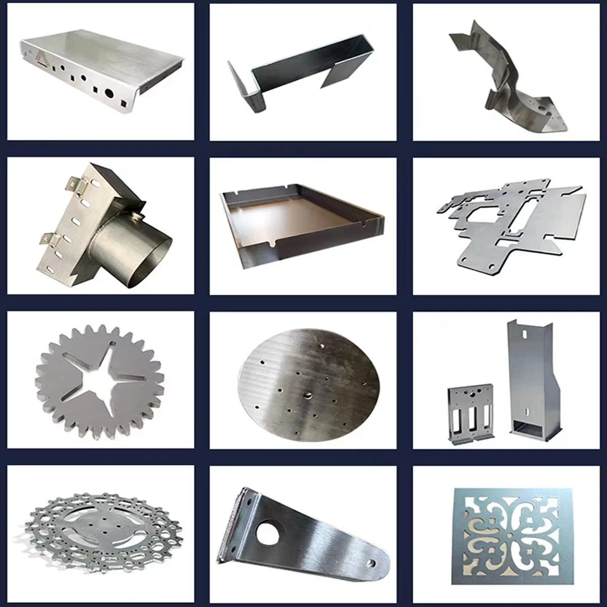 Laser Cutting Processing - Customized Cutting of Metal Sheets.