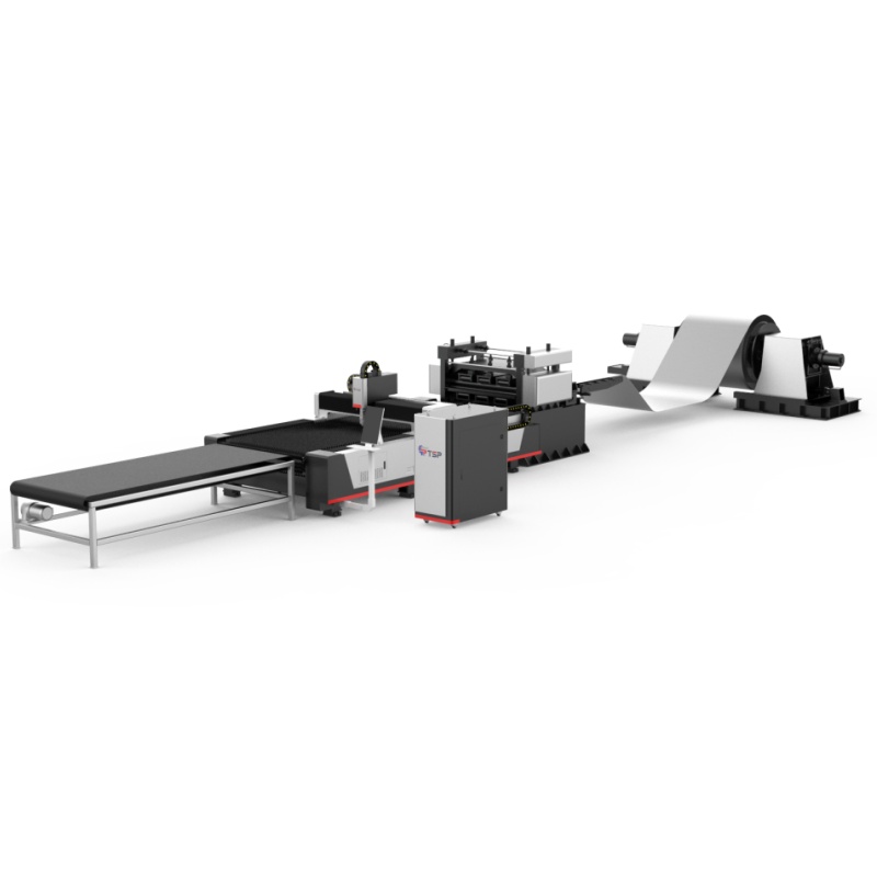 2026 NEW High Quality Automatic Coil Fed Laser Sheet Cutting Line Continuous Production / 10kw Coil Fed Laser Cutting Machine