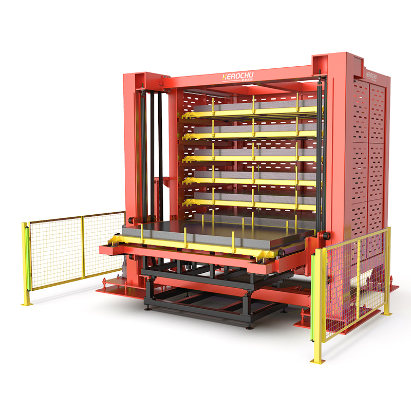 Automated Sheet Storage Rack - Smart Robot Loading &amp; Laser Cutter Compatible
