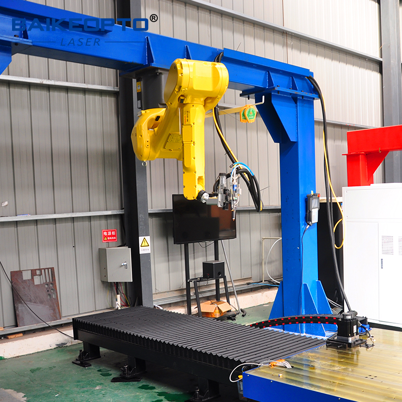 3000W Precision 3D Laser Cutting Machine with Mechanical Arm for Automotive Parts Special
