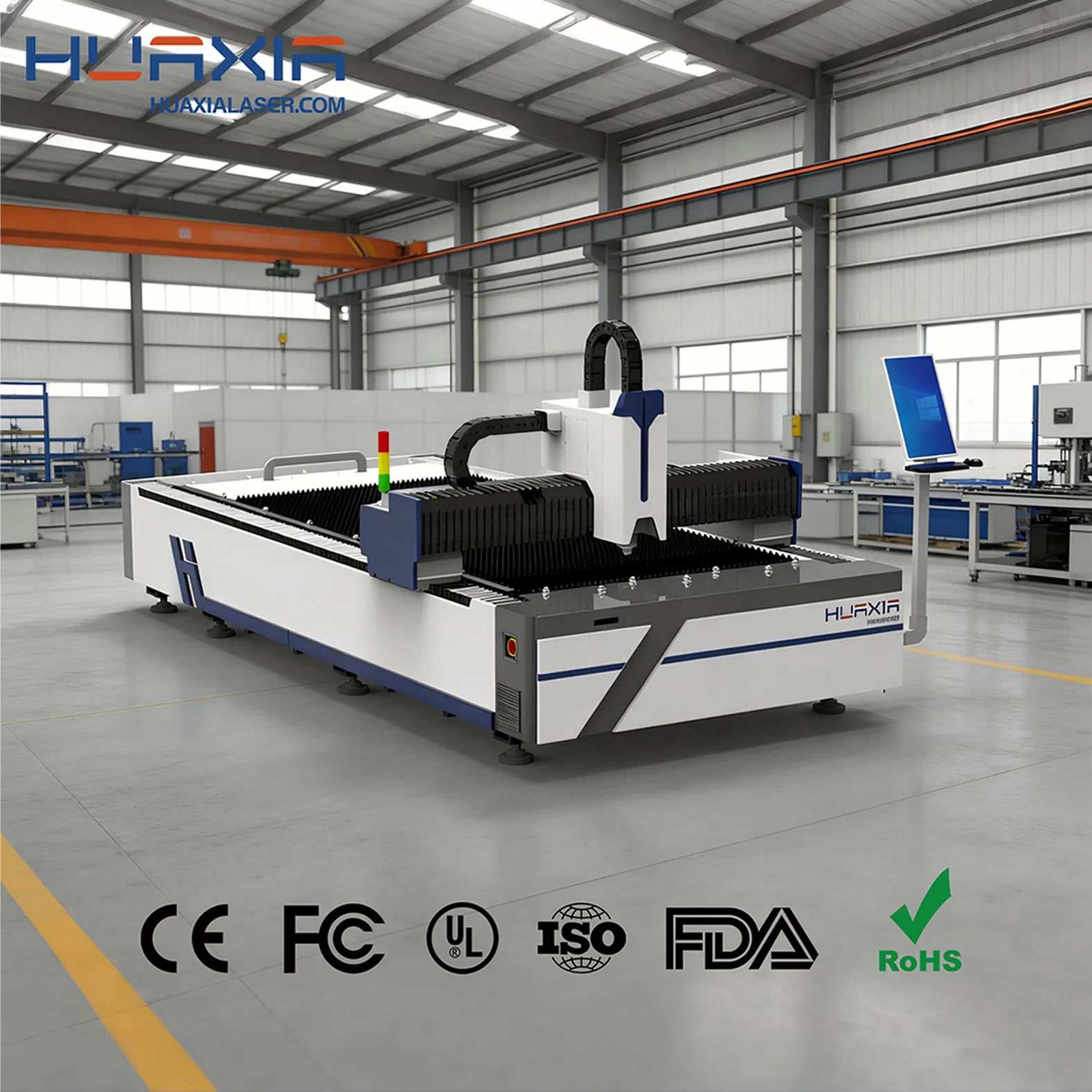 CE Approved Precision Sheet Metal Fiber Laser Cutting Machine 3015 2000W-12000W CNC Laser Cutter for Iron Steel Aluminum Plate