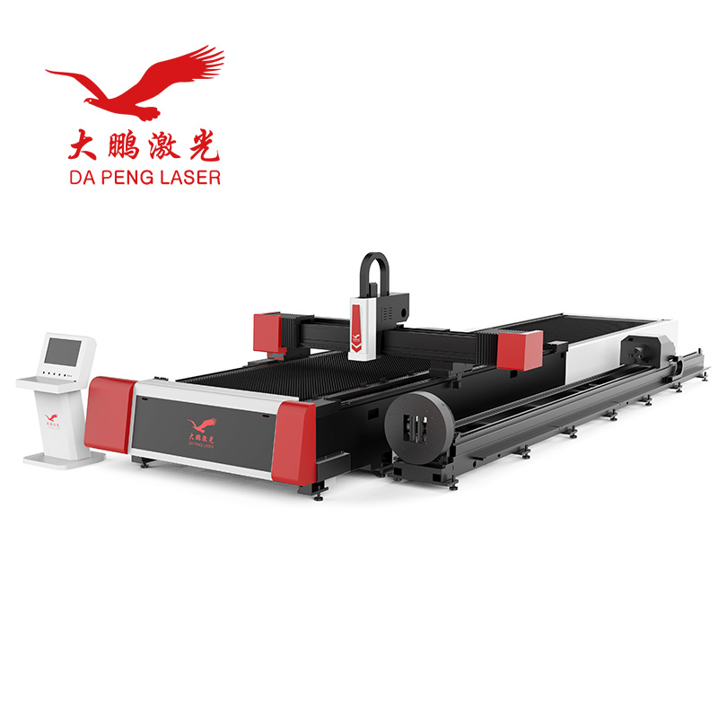 1500W-6000W Single Table Metal Sheet and Tube Laser Cutter Machine Diameter 220mm Pipe CNC Fiber Laser Cutting Machines