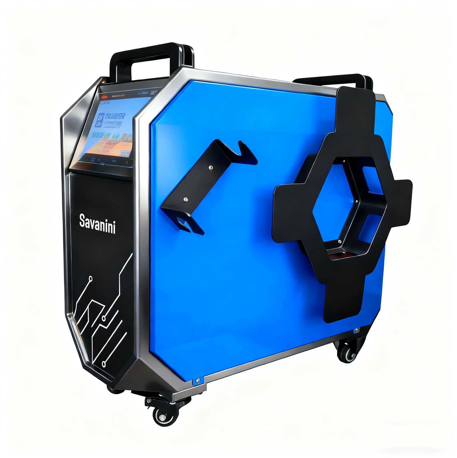 New Portable Handheld 3000W Fiber Laser Welding Cutting &amp; Cleaning Machine with Engine Easy Operation