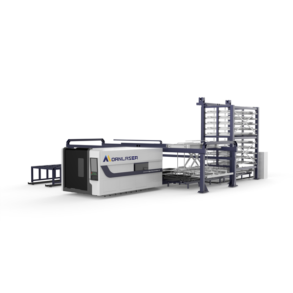 CNC Intelligence Cutting Line with Material Storage Loading Unloading Fiber Laser Cutting Machine