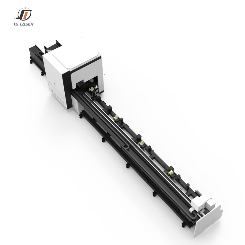 CNC Laser Cutting Machine Manual Feeding, Servo-driven Unloading, Two Chucks, Factory Direct Sales.
