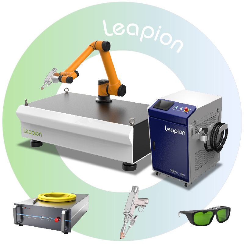 1500w High Speed Six Axis Industrial Robot Arm Laser Cutting and Welding Integrated Automation System