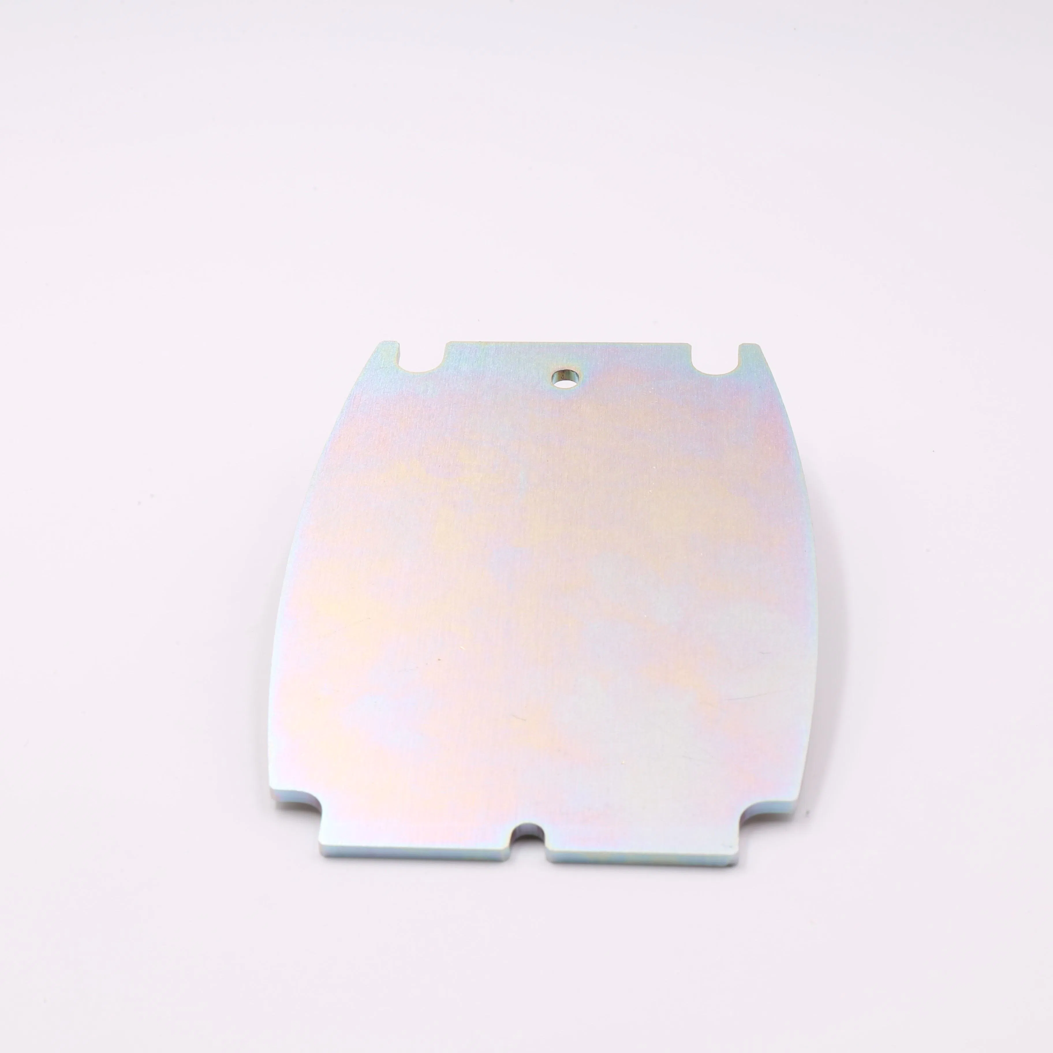 Manufacturing Metal Laser Cutting Base Plate with Zinc Plated for Industrial