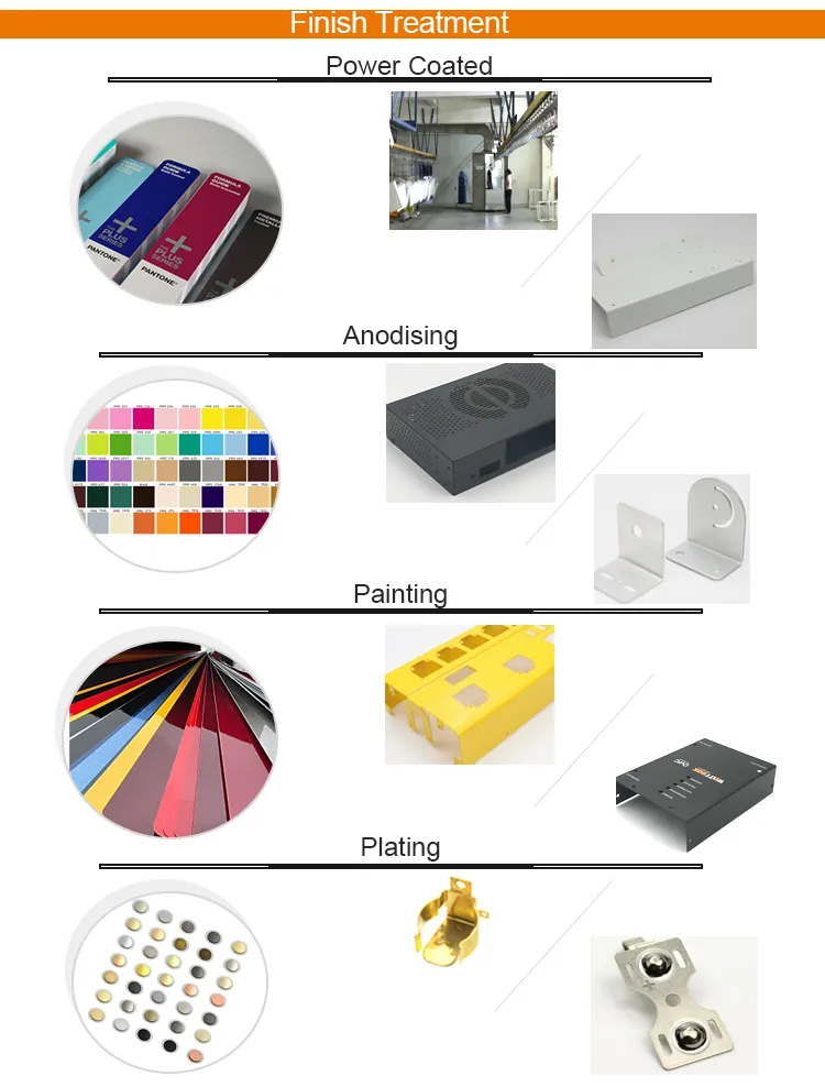 High Precision Aluminum Sheet Metal Brake Fabrication Laser Cutting Working