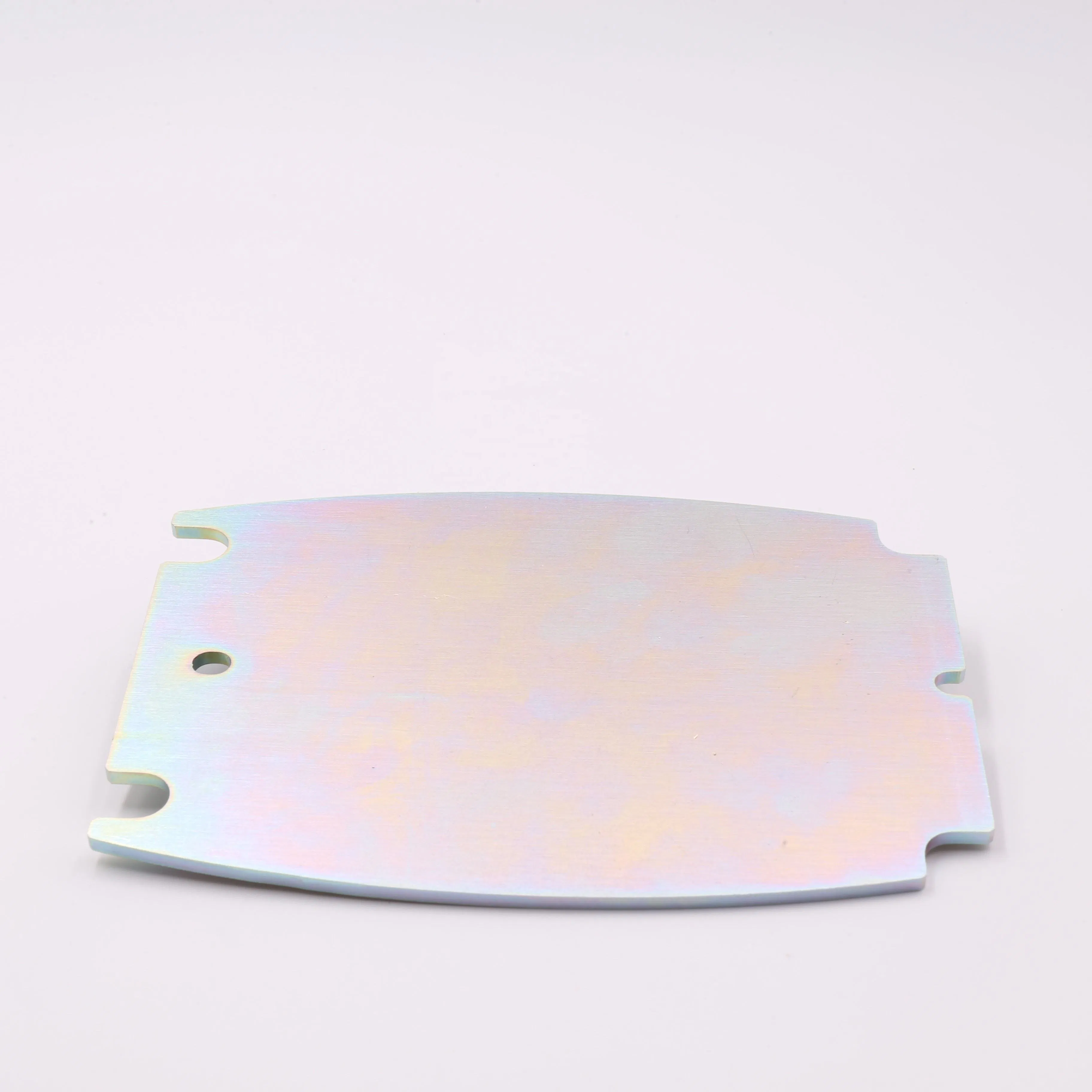 Manufacturing Metal Laser Cutting Base Plate with Zinc Plated for Industrial