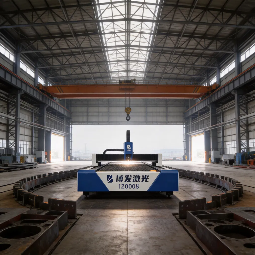 High Power Fiber Laser Cutting Machine Featuring Cypcut Control System