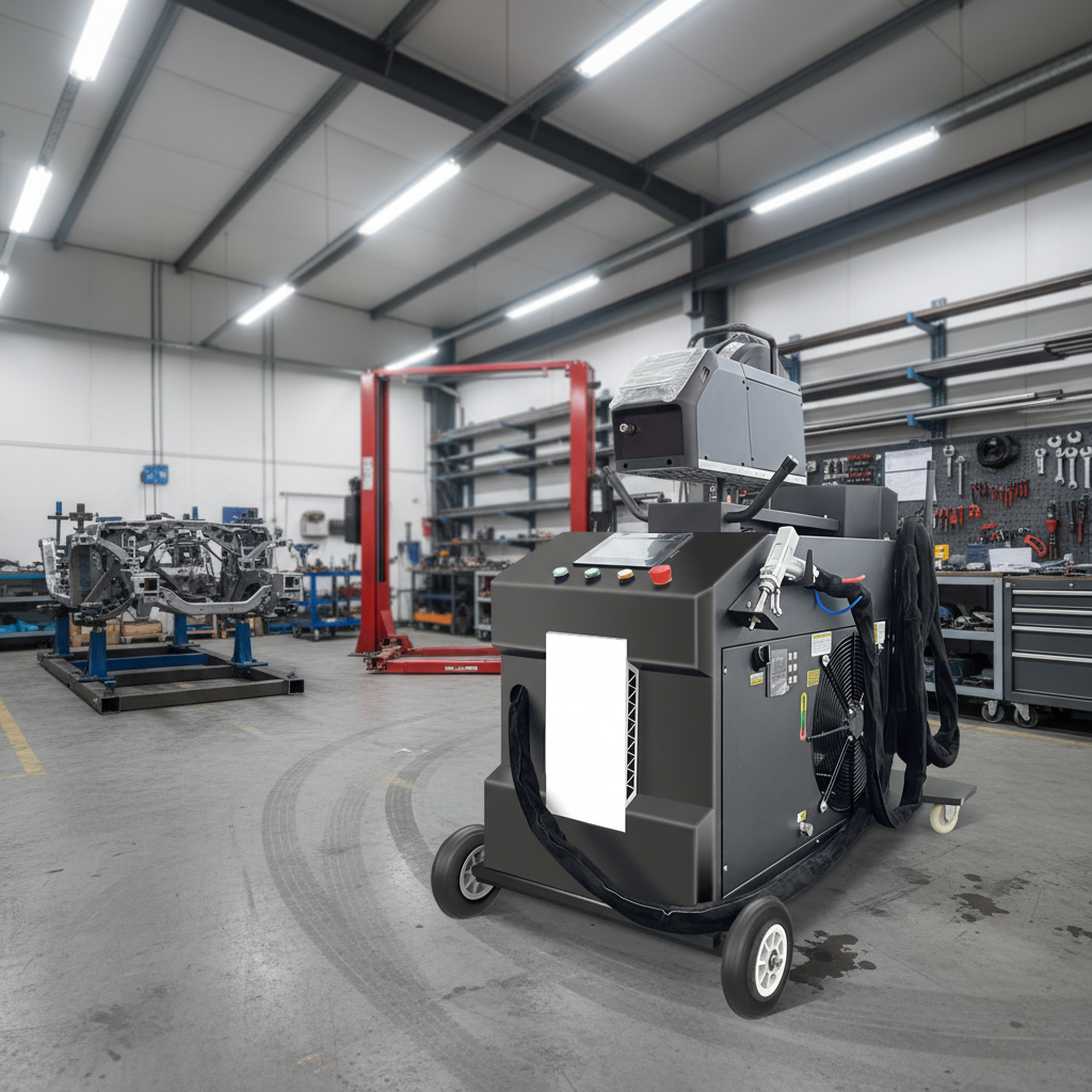 1500W/2000W/3000W Integrated Wire Feeder 4-in-1 Handle Laser Welding Machine Weld Cutting Clean for Automobile Manufacturing