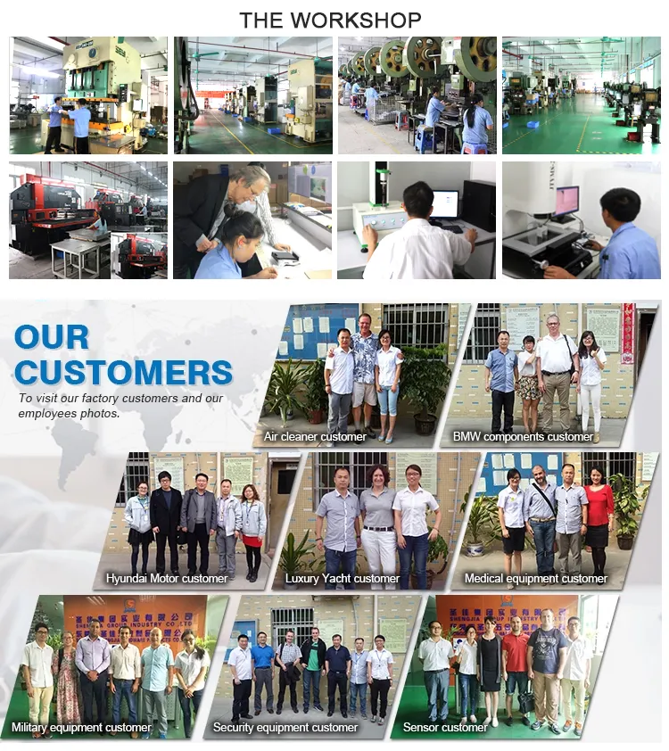 High Precision Aluminum Sheet Metal Brake Fabrication Laser Cutting Working