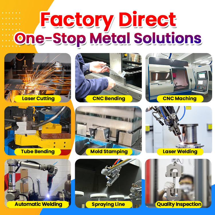 Eri Custom OEM Metal Sheet Metal Service Laser Cutting Parts Aluminum Stainless Steel Copper Fabrication Precision Tolerance