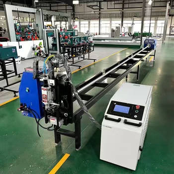 Factory Simple Laser Tube Cutting Machine Cuts square and Round Tubes Quickly and Smoothly