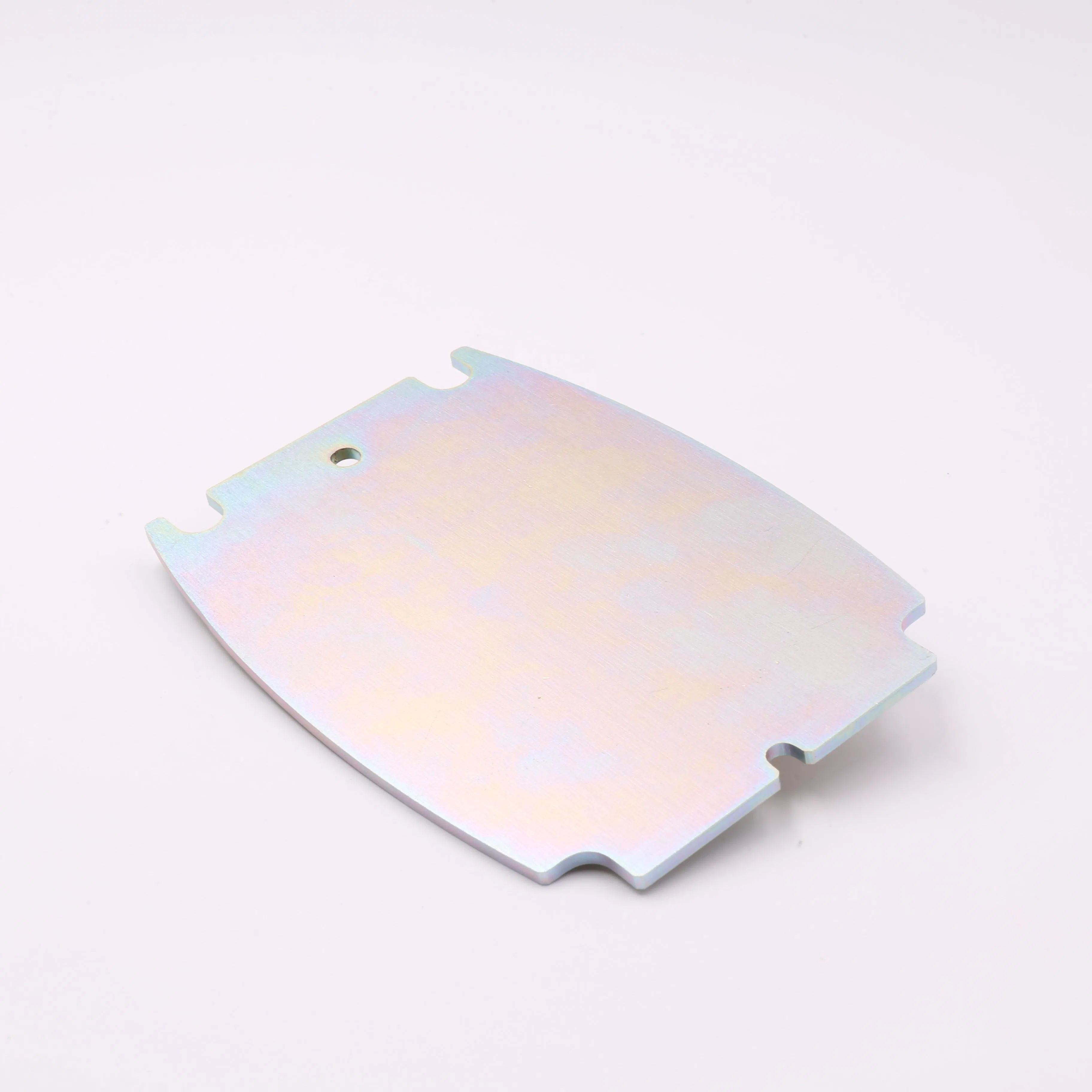 Manufacturing Metal Laser Cutting Base Plate with Zinc Plated for Industrial