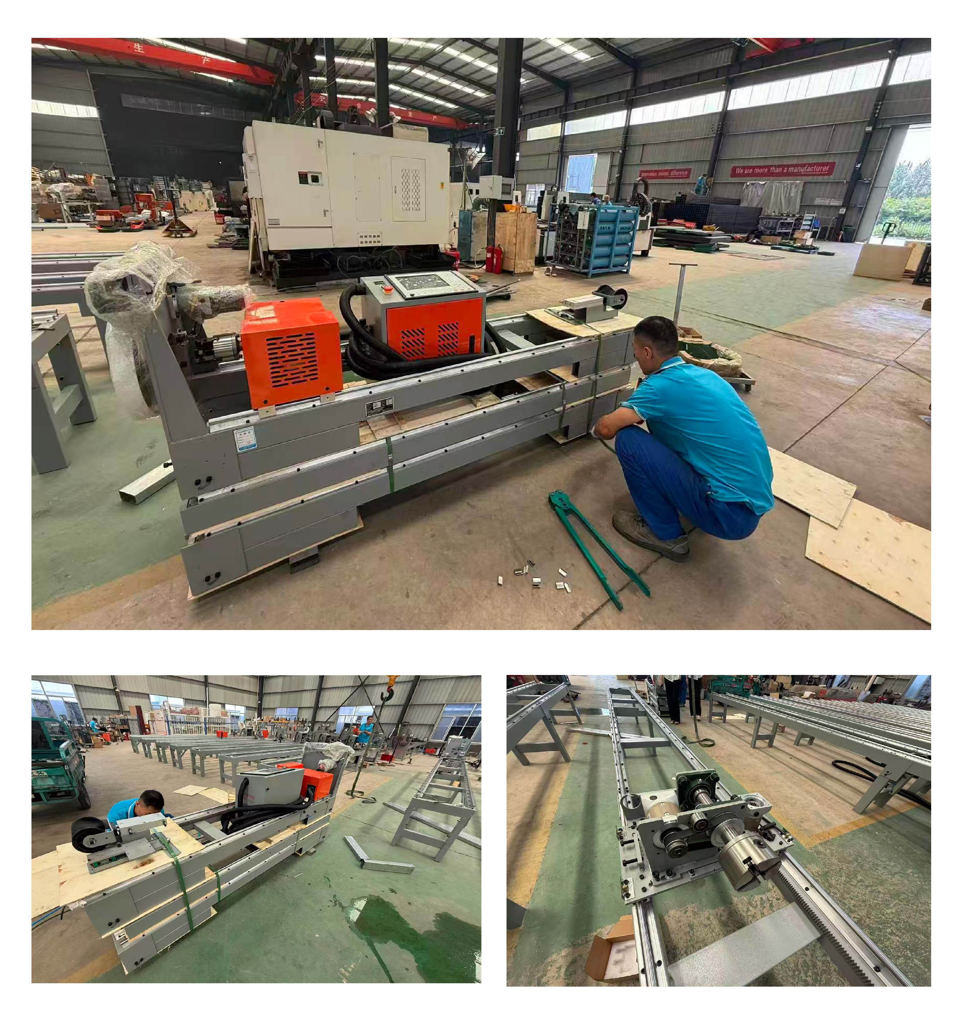High Speed CNC Laser Tube Cutting Machine with Automatic Feeding System for Metal Pipes
