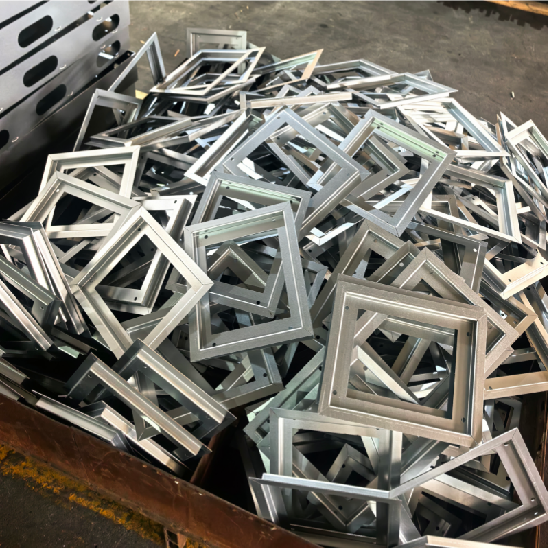 Custom Laser Sheet Metal Cutting &amp; Fabrication Service with Stainless Steel/Alloy Tigo Brand MOQ 100pcs