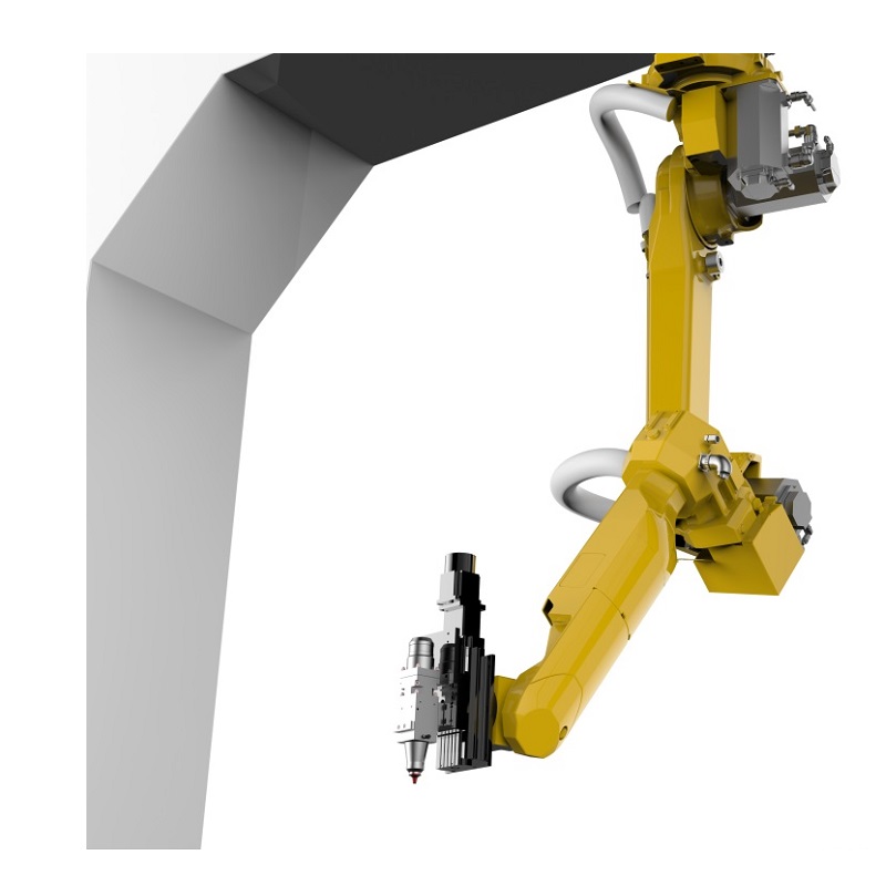 360 Degree 3D Robot Arm 6 Axis 10mm Metal Carbon Steel Fiber Laser Cutting Machine