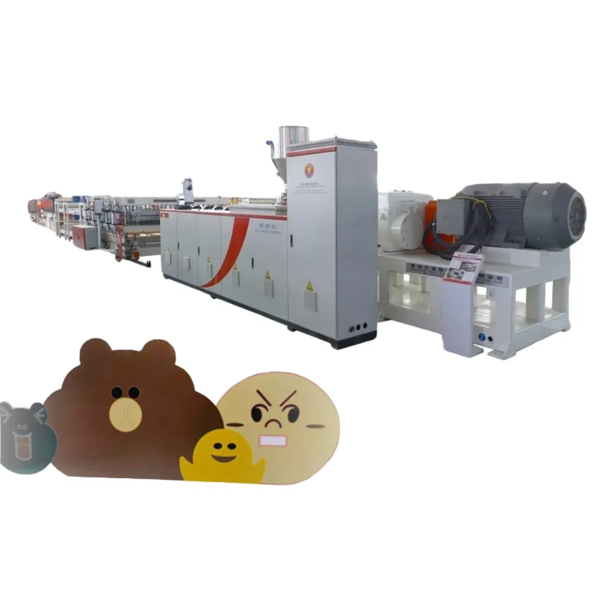 WPC Panel Used as Advertisement Board Through CNC Laser Engraver UV Flated Printer Cold Laminator to Cutting Printing Laminating Carving Sheet Production Line