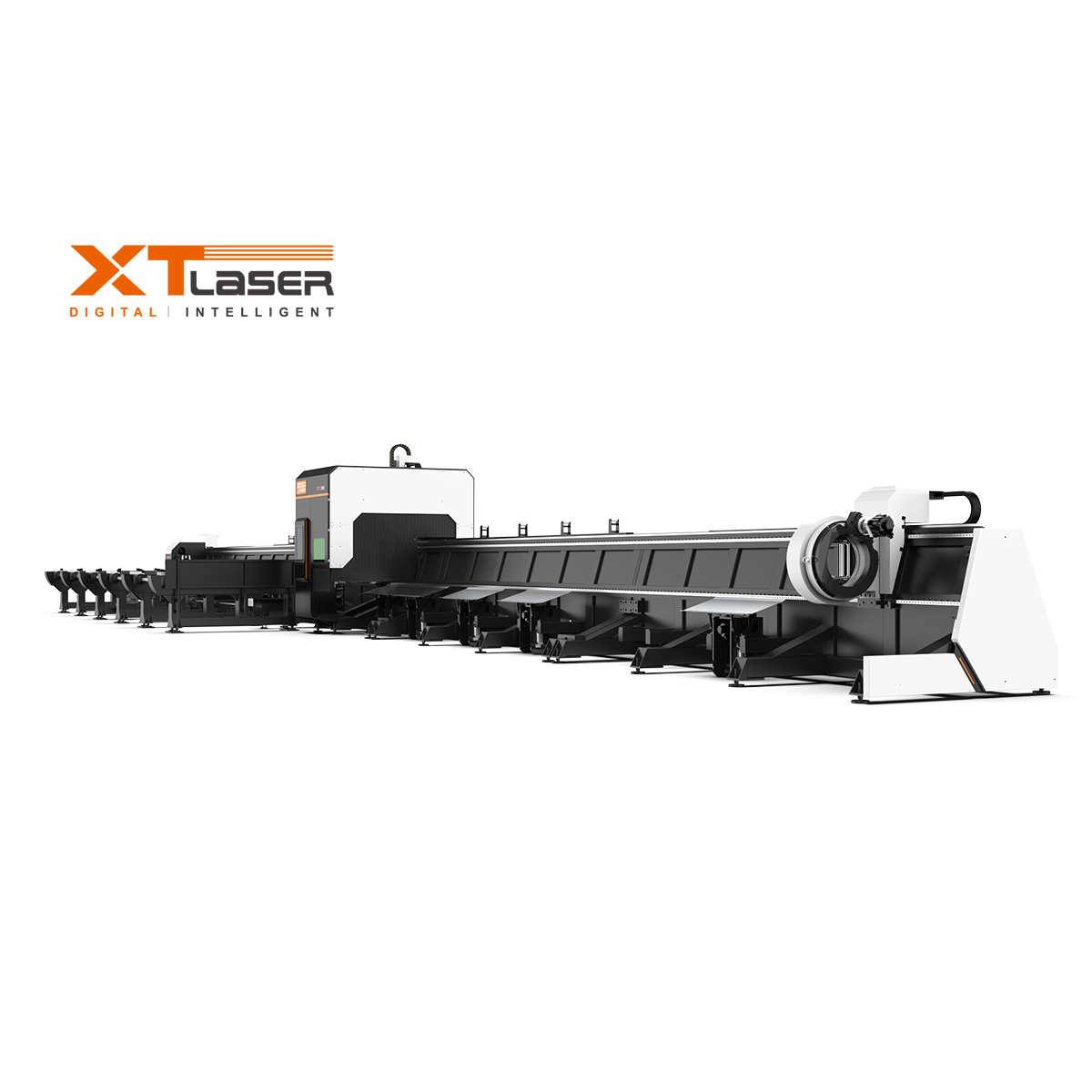 Fiber Laser Tube Cutting Machine Pipe Cutting Cnc Cutting Metal Automatic Loading and Unloading Machine 3 Chucks