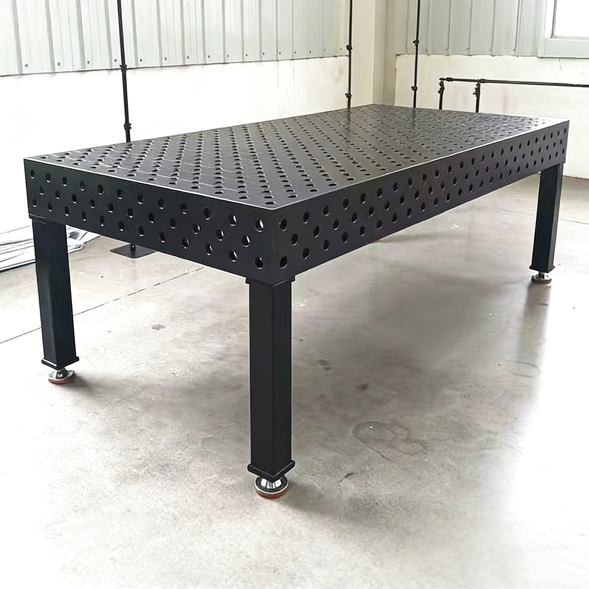 New Meisida 3D Welding Table Customizable Modular Bench Heavy Duty Q355 Steel Plasma Nitrided Surface No Electricity Required